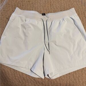 Lululemon Athletica Light Green Gray Men's Athletic Shorts